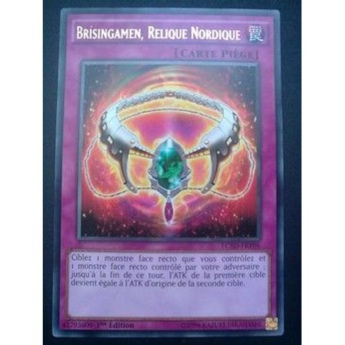 Carte Yu Gi Oh - Brisingamen Relique Nordique - Lc5d-Fr198 - Rare