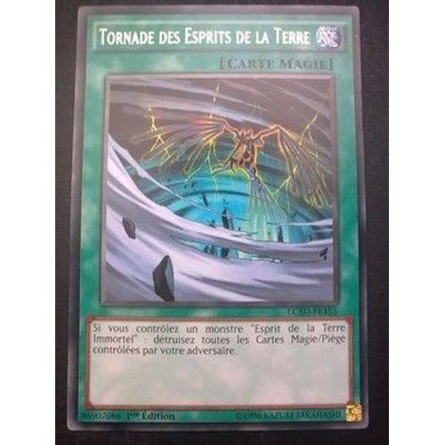 Carte Yu Gi Oh - Tornade Des Esprits De La Terre - Lc5d-Fr155 - Rare