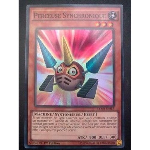 Carte Yu Gi Oh - Perceuse Synchronique - Lc5d-Fr015 - Super Rare