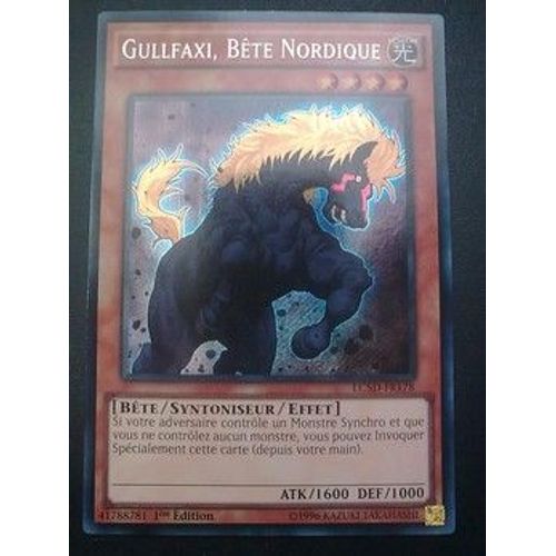 Carte Yu Gi Oh - Gullfaxi Bete Nordique - Lc5d-Fr178 - Secret Rare