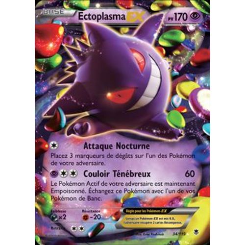 Ectoplasma Ex 34/119 - Xy Vigeur Spectrale Carte Française