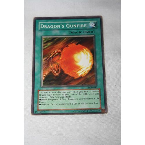 Yu Gi Oh - Dragon's Gunfire - Db2-En160 - Commune - Anglais - Dark Beginning 2