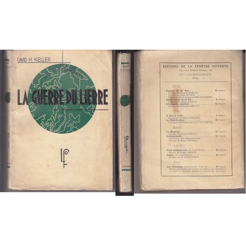 La Guerre Du Lierre. Traduction De Regis Messac. Frontispice De G. Delatouche