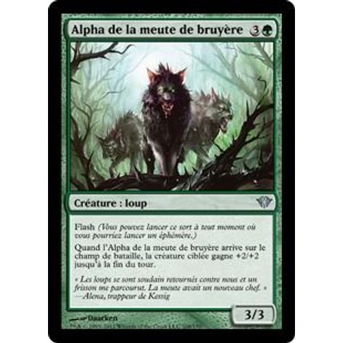 Magic The Gathering - Alpha De La Meute De Bruyère (Briarpack Alpha) - Obscure Ascension - Unco