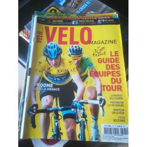 Velo Magazine 520 De 2014 Guide Tour De France,Froome,Mollema,Cavendish,Peraud,Bardet,Riblon,Mangeas,Vietto