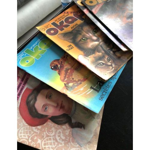 Lot D'ancien Magazines Okapi Année De 1977 À 1981