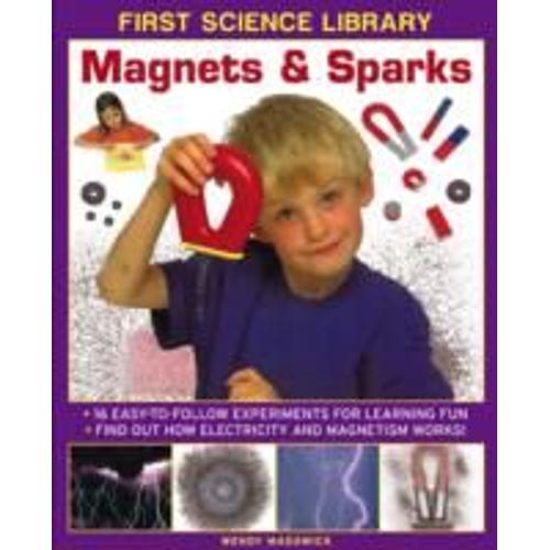 Magnets & Sparks: 16 Easy-To Follow Experiments For Learning Fun: Find Out How Electricity And Magnetism Work!