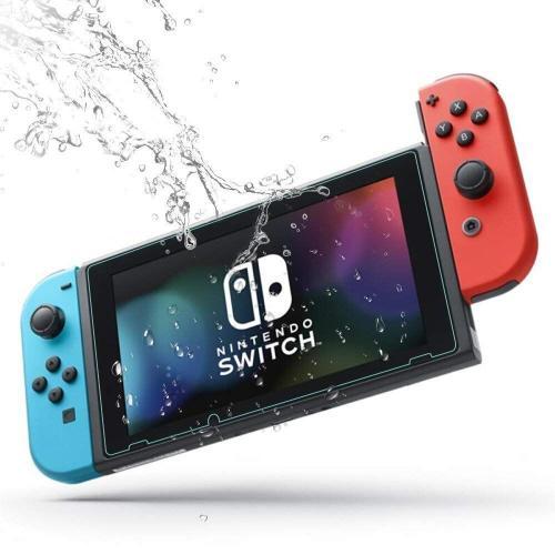 Hqselection® Lot De 2 Verre Trempé Pour Nintendo Switch .Film De Protection D'écran Transparent - Anti Rayures - Ultra Résistant Dureté 9h