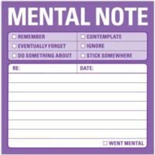 Mental Note