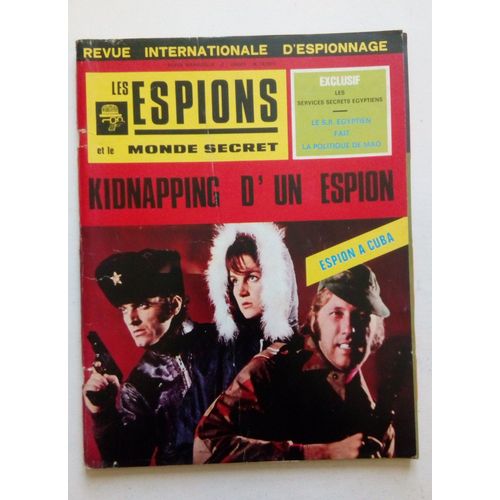 Les Espions Et Le Monde Secret - Revue Mensuelle 2ème Année N°14/1971
