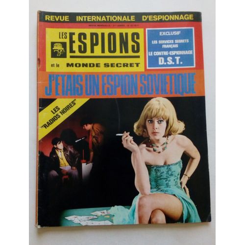 Les Espions Et Le Monde Secret - Revue Mensuelle 2ème Année N°12/1971