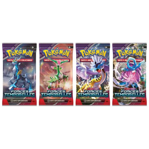 Pokémon Jcc - Écarlate Et Violet - Pack De Booster Forces Temporelles (Display X36)