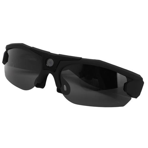 Yagri Lunettes De Soleil Avec Appareil Photo Portable, Caméra D'action Hd Pour Sports De Plein Air Et Lentilles De Sécurité Polarisées Hd, Interconnexion Wifi Pour Téléphone, Pour Le Noir