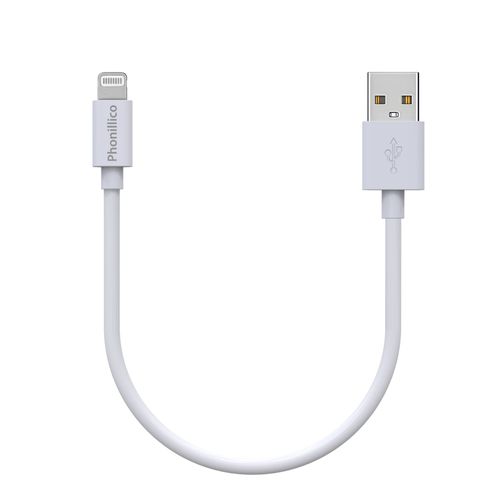 Cable 20cm Usb Lightning Chargeur Blanc Pour Iphone 14 / 14 Plus / 14 Pro / 14 Pro Max / 13 / 13 Mini / 13 Pro / 13 Pro Max Phonillico®
