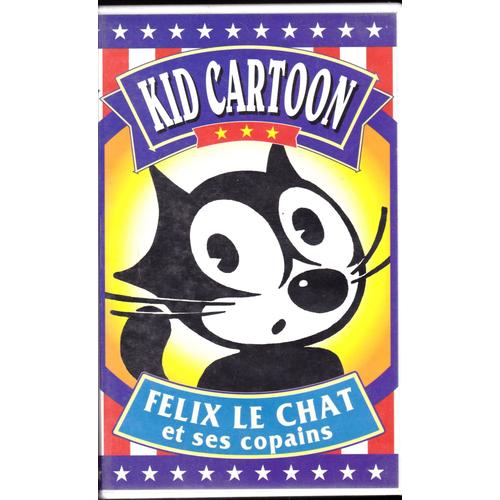 Vhs Kid Cartoon Felix Le Chat Et Ses Copains  L'oie Aux Yeux D'or, Crazy Cat Le Chat Diabolique, Hep Cat La Symphonie Du Chat