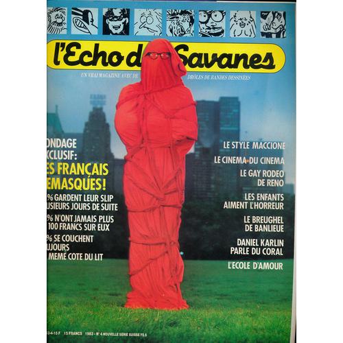 Echo Des Savanes N° 4 Février 1983