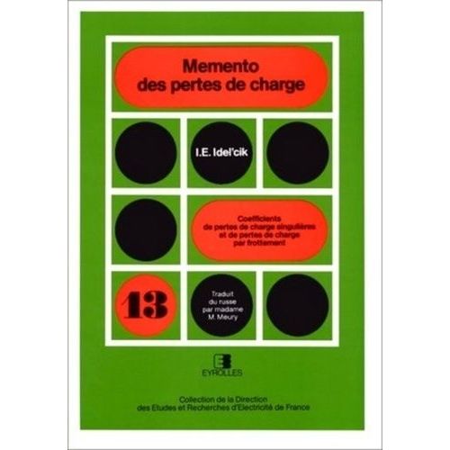 Memento Des Pertes De Charges