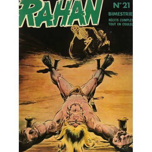 Rahan Album 3 Bimestriels Assemblés Nº 21 - 22 - 23 Couverture Cartonnée Souple 