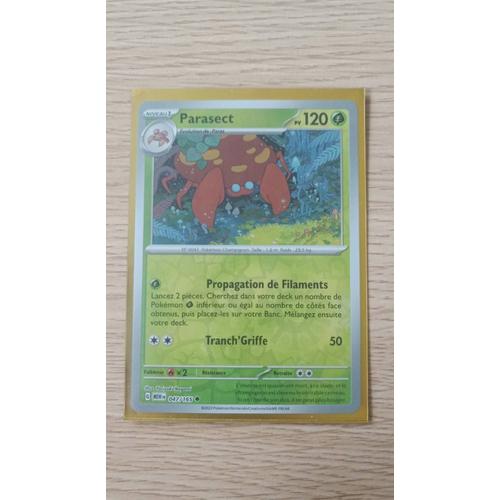 Parasect 047/165 Reverse - Pokémon Ev3.5 - 151