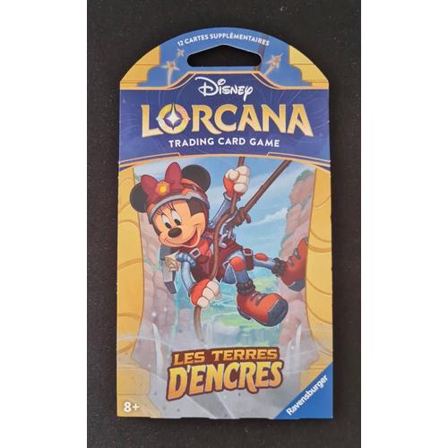 Booster Disney Lorcana, Les Terres D'encres, Version Française, Visuel Minnie
