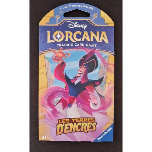 Booster Disney Lorcana, Les Terres D'encres, Version Française, Visuel Jaffar