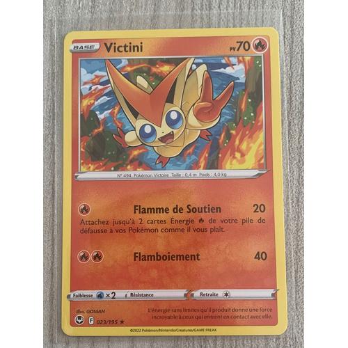 Carte Pokémon Victini-023/195-Tempete Argentée