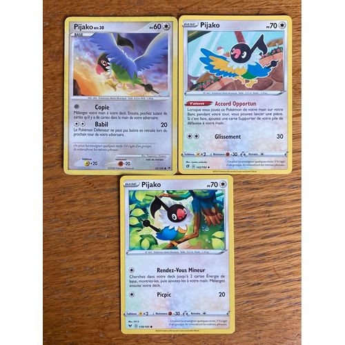 (2127) 3x Pijako (Pokemon) 