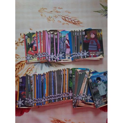 Lot De 75 Cartes Foil Naruto En Version Japonaise Kayou