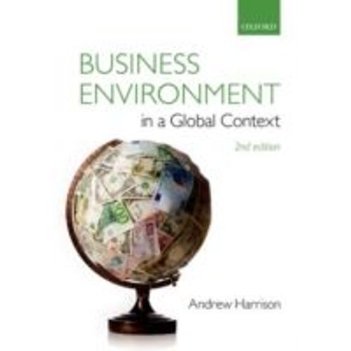 Business Environment In A Global Context