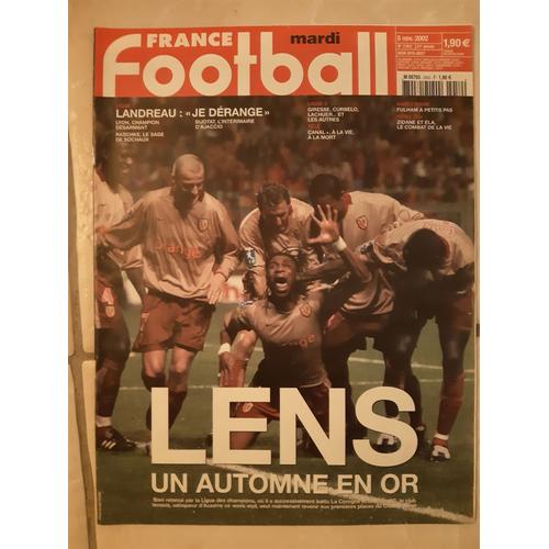 Magazine France Football 2952 Du 05/11/2002