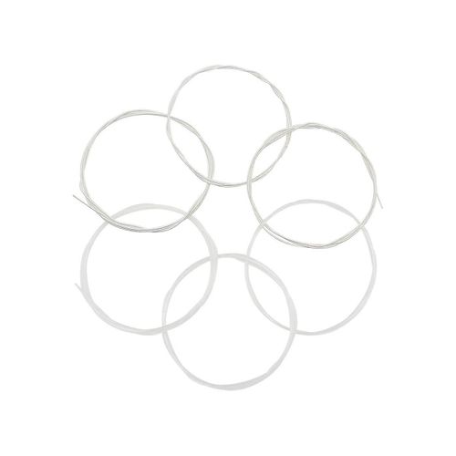 100pcs Classical Guitar 1 Strings Set Plating Super Light Classic Guitar Clear Nylon Strings,Transp