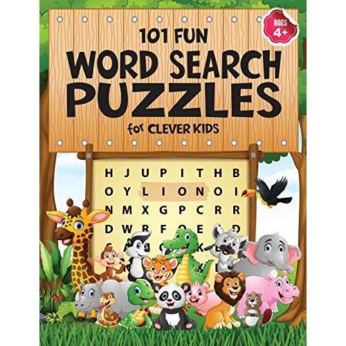 101 Fun Word Search Puzzles For Clever Kids 4-8    Format Broch 
