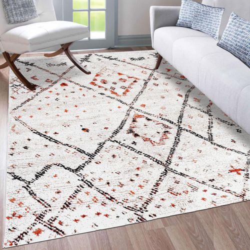 Tapis Berbère Style 280x380 Morocco Style 1 Crème Tapis Salon