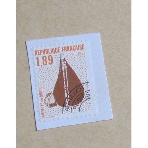 Timbre Pré Oblitéré Sur Coin D'enveloppe : 1.89 - 1990