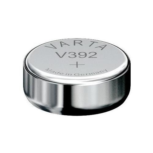 VARTA Lot de 4 piles oxyde argent pour montres, V392 (SR41),High Drain