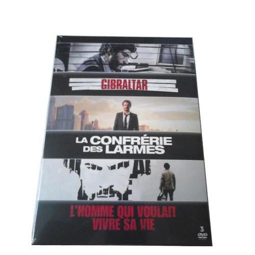 Coffret 3 Dvd Gibraltar La Confrérie Des Larmes L'homme Qui Voulait Vivre Sa Vie