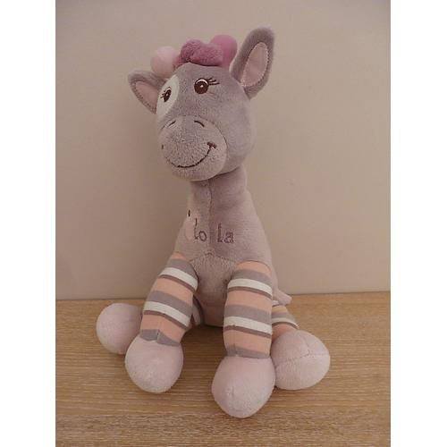 Peluche Doudou Girafe Bébisol Arthur Et Lola