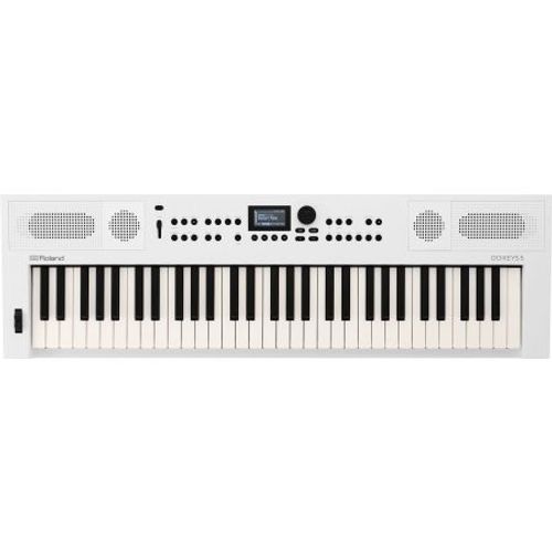 Roland - Go:Keys 5 Blanc - Synthétiseur 61 Touches