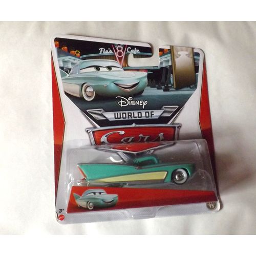 Disney Cars Flo (Series Wheel Well Motel) - Voiture Miniature Echelle 1:55