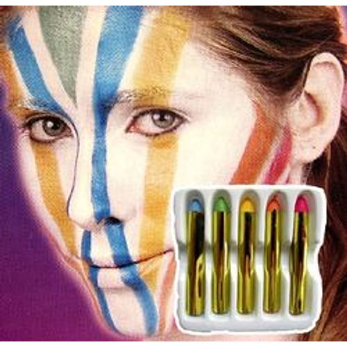 5 Sticks Couleurs Fluo