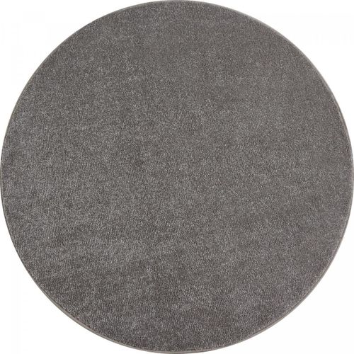 Tapis Rond Soula Beige 200x200 Rond Oeko Tex® En Polypropylène Doux Et Soyeux