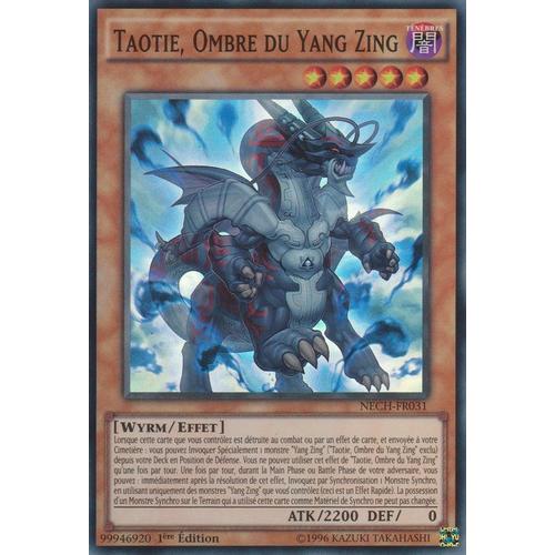 Taotie, Ombre Du Yang Zing - Super Rare - Francais - Vf - Nech-Fr031 - Yu-Gi-Oh