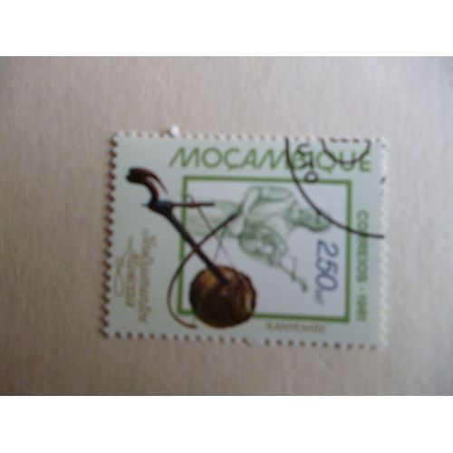 Timbre "Mozambique 1981 : Instruments Musicaux: Kanyembe".
