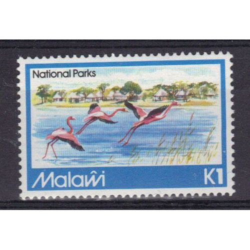 Malawi 1982 : Oiseaux : Flamants Roses - Timbre Neuf **