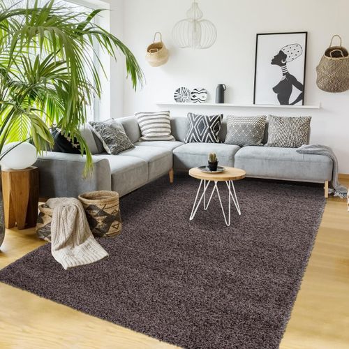 Tapis Shaggy Shaggy Li Multicolore 100x200 Oeko Tex® En Polypropylène Doux Et Soyeux