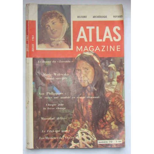 Atlas Magazine N°10 De Juillet 1961