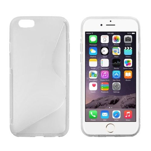 Iphone 6 Plus : Coque Housse Silicone Gel (Tpu) Beige S Line