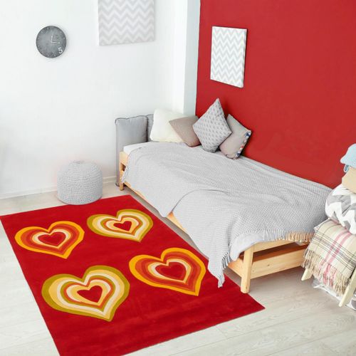 Tapis Moderne Fait Main Unamourdetapis Multicolore 120x180 En Acrylique