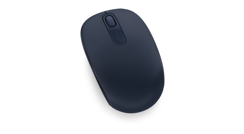 Microsoft Wireless Mobile Mouse 1850 - Souris - droitiers et gauchers - optique - 3 boutons - sans fil - 2.4 GHz - r�cepteur sans fil USB - bleu (Wool Blue)_image_5|Rakuten
