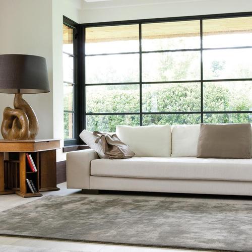 Tapis Salon Fait Main Reflect 6 1a2t Gris 140x200 En Viscose